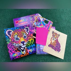 Vintage Lisa Frank Hunter the cheetah make a memory kit